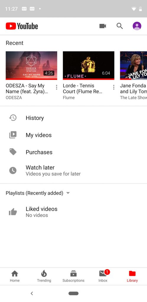 حذف تاریخچه ویدیوهای مشاهده شده  در یوتیوب