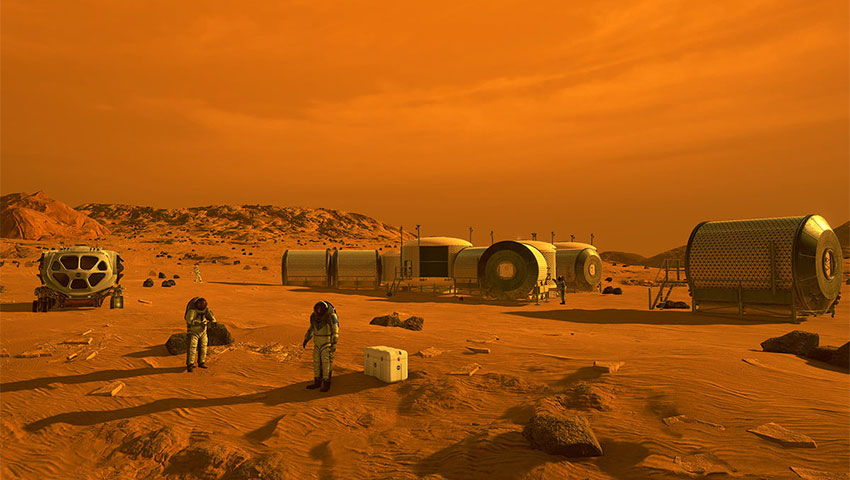  قابل سکونت کردن مریخ